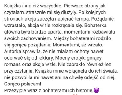 opinia o Biała od @reading.girl.05